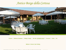 Tablet Screenshot of anticoborgocertosa.it